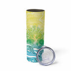 Australia NAIDOC Week Skinny Tumbler Eternal Spirit Tree Pastel Gradient