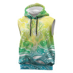 Australia NAIDOC Week Sleeveless Hoodie Eternal Spirit Tree Pastel Gradient