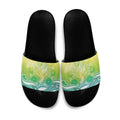 Australia NAIDOC Week Slide Sandals Eternal Spirit Tree Pastel Gradient