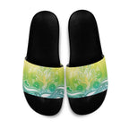 Australia NAIDOC Week Slide Sandals Eternal Spirit Tree Pastel Gradient
