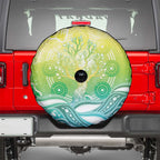 Australia NAIDOC Week Spare Tire Cover Eternal Spirit Tree Pastel Gradient
