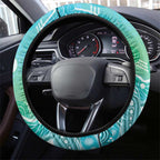 Australia NAIDOC Week Steering Wheel Cover Eternal Spirit Tree Pastel Gradient