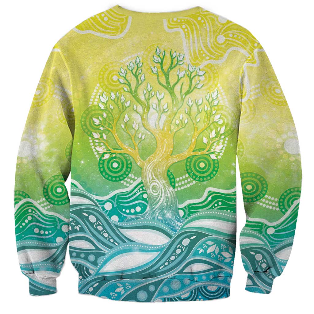 Australia NAIDOC Week Sweatshirt Eternal Spirit Tree Pastel Gradient