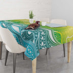 Australia NAIDOC Week Tablecloth Eternal Spirit Tree Pastel Gradient