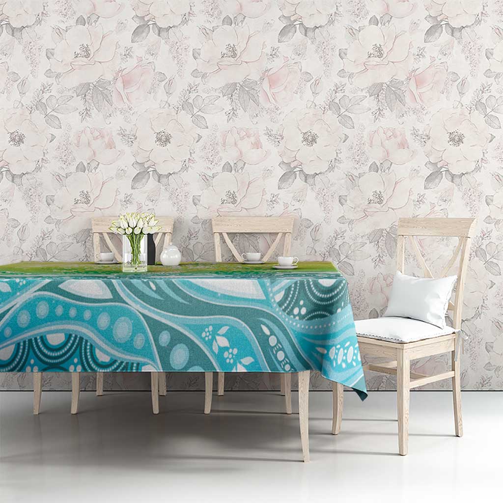 Australia NAIDOC Week Tablecloth Eternal Spirit Tree Pastel Gradient