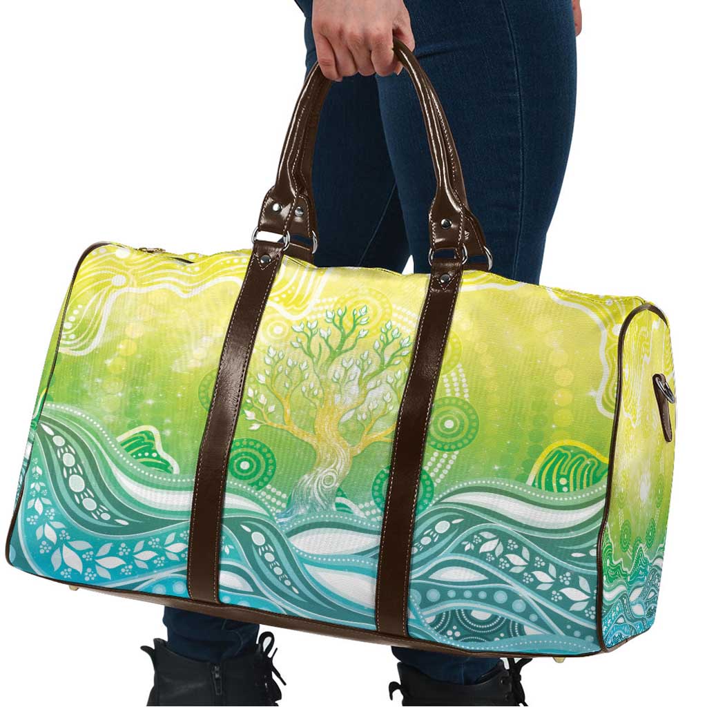 Australia NAIDOC Week Travel Bag Eternal Spirit Tree Pastel Gradient