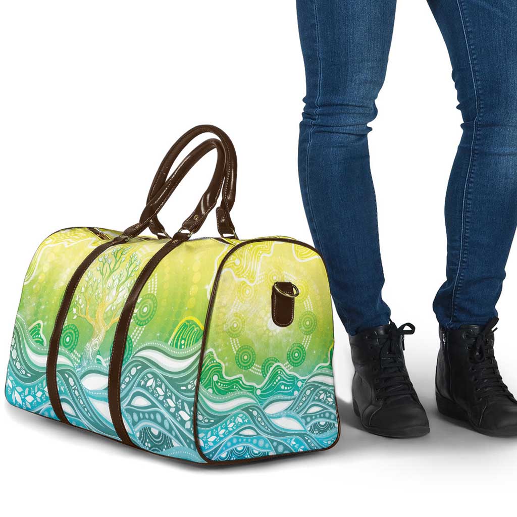 Australia NAIDOC Week Travel Bag Eternal Spirit Tree Pastel Gradient