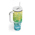 Australia NAIDOC Week Tumbler With Handle Eternal Spirit Tree Pastel Gradient