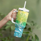 Australia NAIDOC Week Tumbler With Handle Eternal Spirit Tree Pastel Gradient