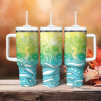 Australia NAIDOC Week Tumbler With Handle Eternal Spirit Tree Pastel Gradient