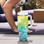 Australia NAIDOC Week Tumbler With Handle Eternal Spirit Tree Pastel Gradient