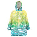 Australia NAIDOC Week Wearable Blanket Hoodie Eternal Spirit Tree Pastel Gradient