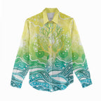 Australia NAIDOC Week Women Casual Shirt Eternal Spirit Tree Pastel Gradient