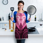 Aotearoa Breast Cancer Apron Maori Tribal Pattern