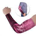 Aotearoa Breast Cancer Arm Sleeves Maori Tribal Pattern