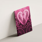 Aotearoa Breast Cancer Canvas Wall Art Maori Tribal Pattern