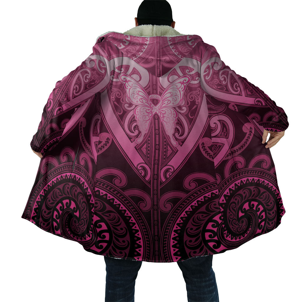 Aotearoa Breast Cancer Cloak Maori Tribal Pattern