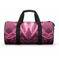Aotearoa Breast Cancer Duffle Bag Maori Tribal Pattern