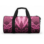 Aotearoa Breast Cancer Duffle Bag Maori Tribal Pattern