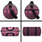 Aotearoa Breast Cancer Duffle Bag Maori Tribal Pattern