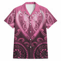Aotearoa Breast Cancer Hawaiian Shirt Maori Tribal Pattern