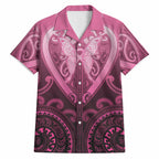 Aotearoa Breast Cancer Hawaiian Shirt Maori Tribal Pattern