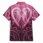 Aotearoa Breast Cancer Hawaiian Shirt Maori Tribal Pattern