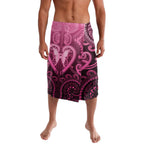 Aotearoa Breast Cancer Lavalava Maori Tribal Pattern