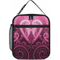 Aotearoa Breast Cancer Lunch Bag Maori Tribal Pattern
