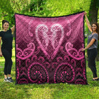 Aotearoa Breast Cancer Quilt Maori Tribal Pattern