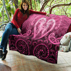 Aotearoa Breast Cancer Quilt Maori Tribal Pattern