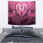 Aotearoa Breast Cancer Tapestry Maori Tribal Pattern