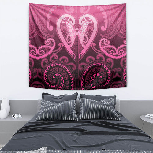 Aotearoa Breast Cancer Tapestry Maori Tribal Pattern