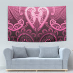 Aotearoa Breast Cancer Tapestry Maori Tribal Pattern