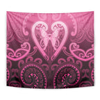 Aotearoa Breast Cancer Tapestry Maori Tribal Pattern