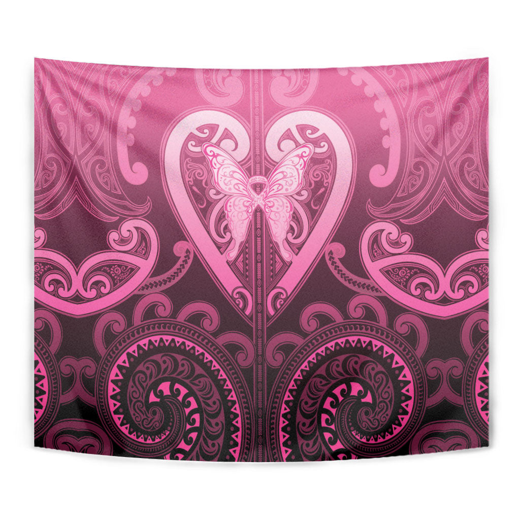 Aotearoa Breast Cancer Tapestry Maori Tribal Pattern