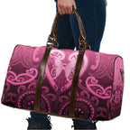 Aotearoa Breast Cancer Travel Bag Maori Tribal Pattern