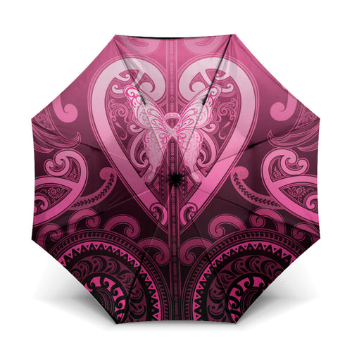 Aotearoa Breast Cancer Umbrella Maori Tribal Pattern