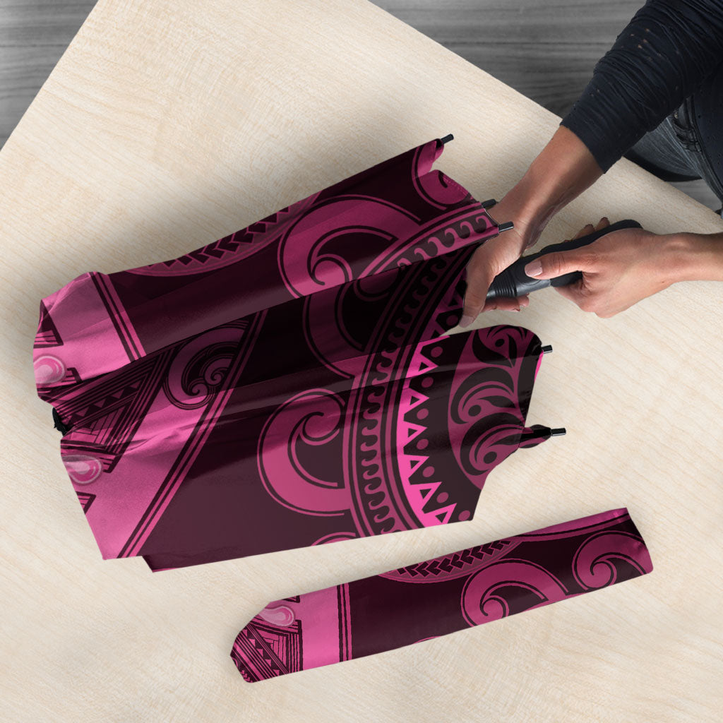Aotearoa Breast Cancer Umbrella Maori Tribal Pattern