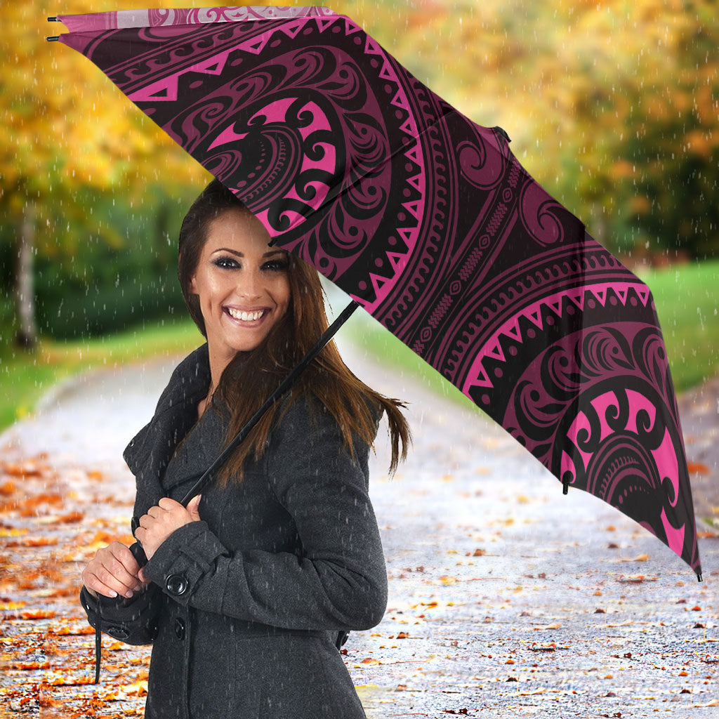 Aotearoa Breast Cancer Umbrella Maori Tribal Pattern