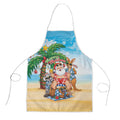Aussie Christmas Apron Santa Summer Vibes