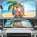 Aussie Christmas Auto Sun Shade Santa Summer Vibes