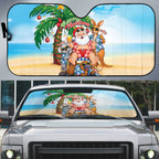 Aussie Christmas Auto Sun Shade Santa Summer Vibes