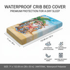 Aussie Christmas Baby Bed Cover Santa Summer Vibes