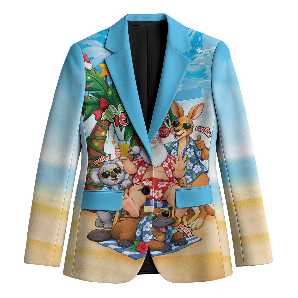 Aussie Christmas Blazer Santa Summer Vibes