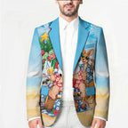 Aussie Christmas Blazer Santa Summer Vibes