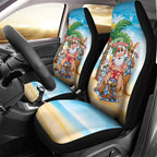 Aussie Christmas Car Seat Cover Santa Summer Vibes