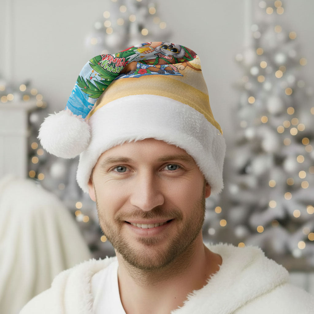 Aussie Christmas Santa Hat Santa Summer Vibes