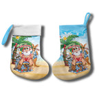 Aussie Christmas Stocking Santa Summer Vibes