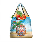 Aussie Christmas Grocery Bag Santa Summer Vibes